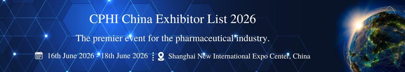 CPHI China Exhibitor List CPHI China Exhibitor List